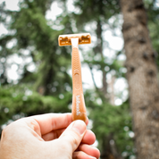 máquina de afeitar de bambú Biobrands ecológica biodegradable