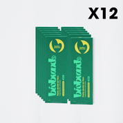 pack 12 pastas dentales sin flúor Biobrands natural biodegradable