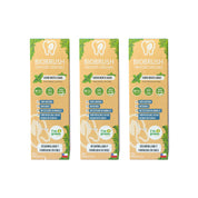 pack 3 pastas dentales con flúor Biobrands natural ecológica