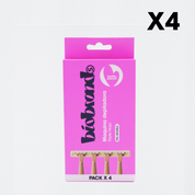 pack 4 máquinas de depilado compostables Biobrands naturales biodegradables