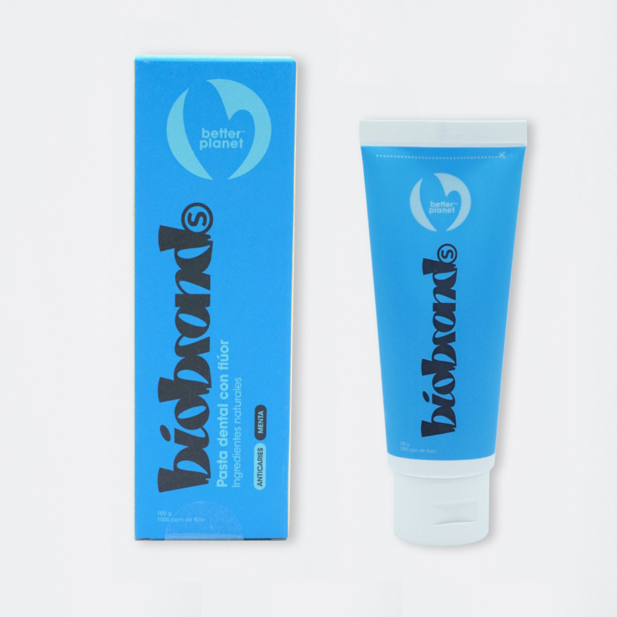 Pasta Dental Natural Menta C/Flúor 100 gr – Biobrands