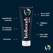 pasta dental para niños con flúor Biobrands natural