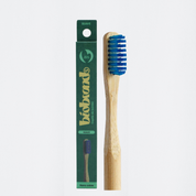 Cepillo de Dientes de Bambú Suave Azul