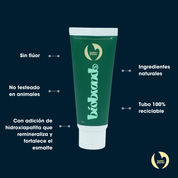 Pack Pasta Dental Natural con Hydroxyapatite y Sin Flúor
