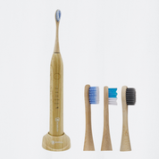 cepillo de dientes eléctrico con cabezal de bambú Biobrands sostenible
