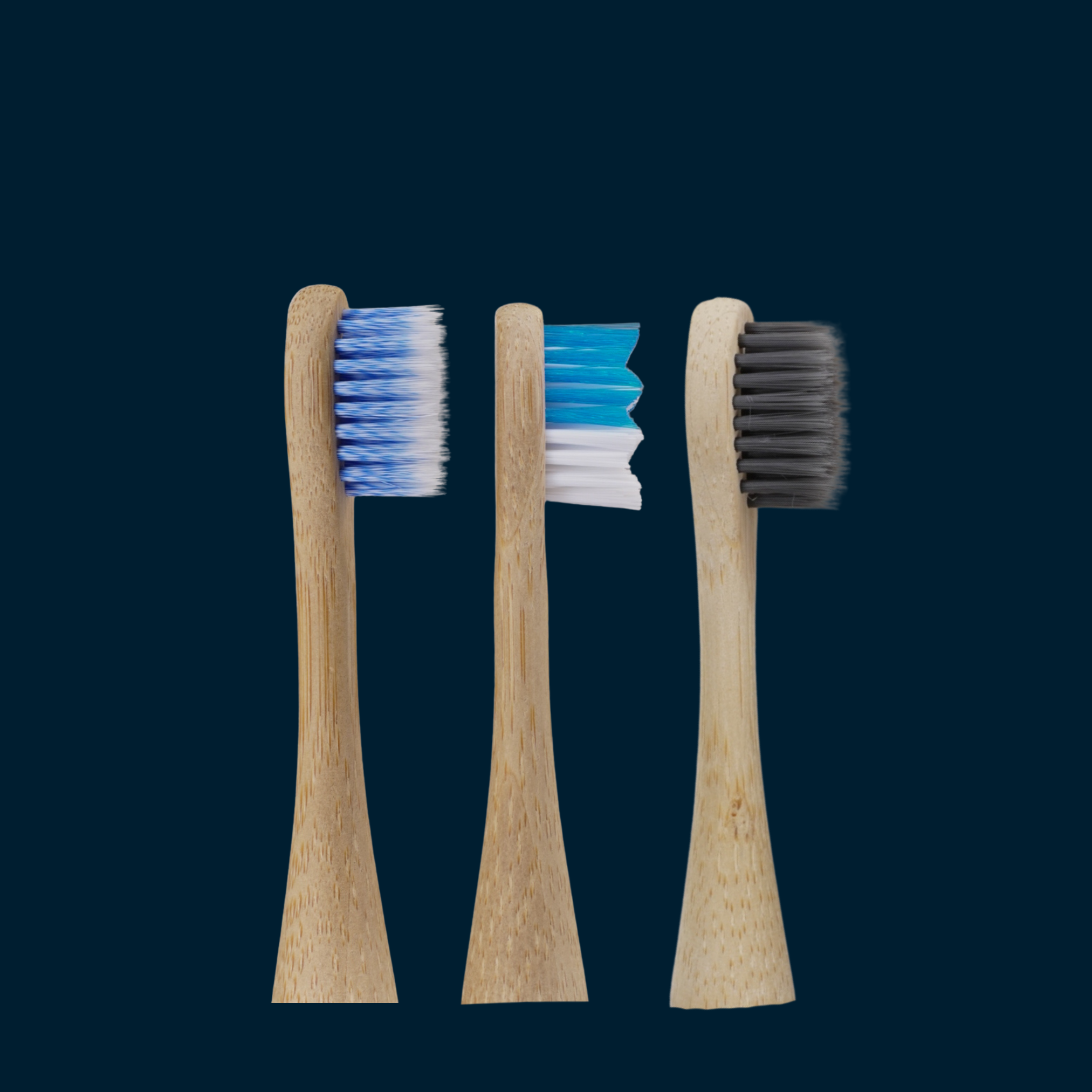 cepillo de dientes eléctrico con cabezal de bambú Biobrands sostenible