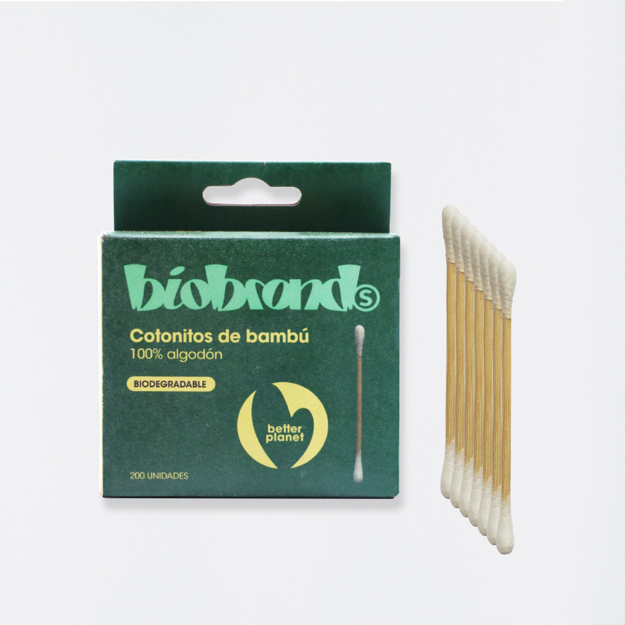 cotonitos de bambú Biobrands ecológicos naturales biodegradables
