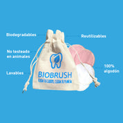 pétalos desmaquillantes reutilizables Biobrands ecológicos sostenibles lavables
